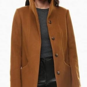 Aritzia Wilfred Cocoon coat small in cigar
